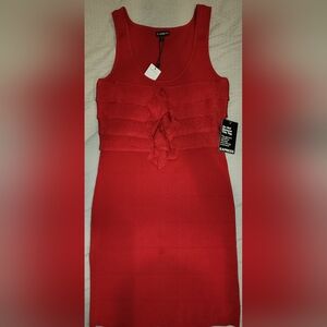 Express red dress